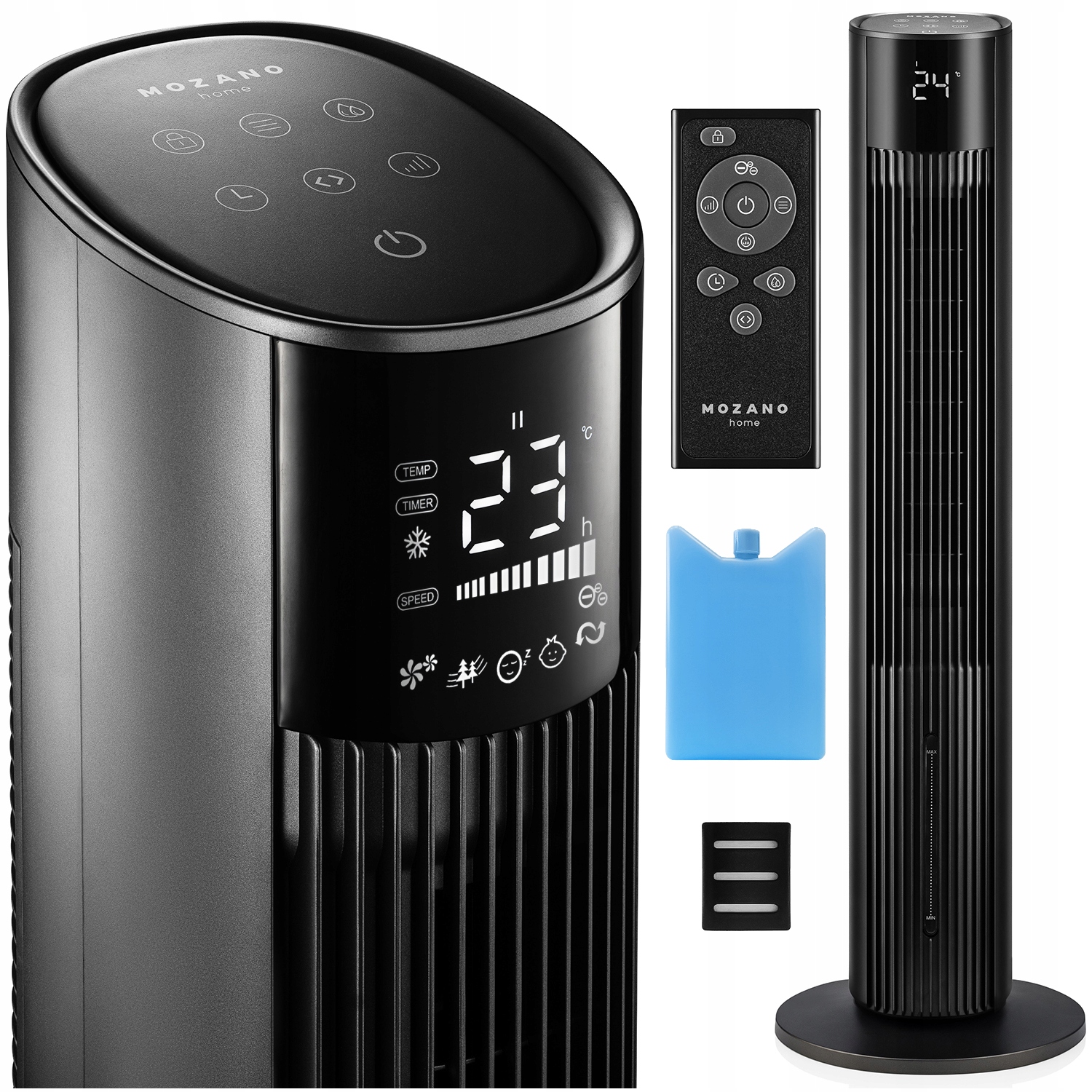 Bytový ventilátor - Klimatizácia Mozano Icy Touch PRO 60 W